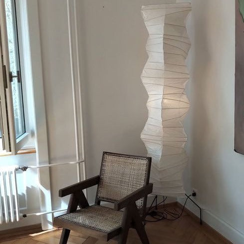 Reispapier Stehlampe