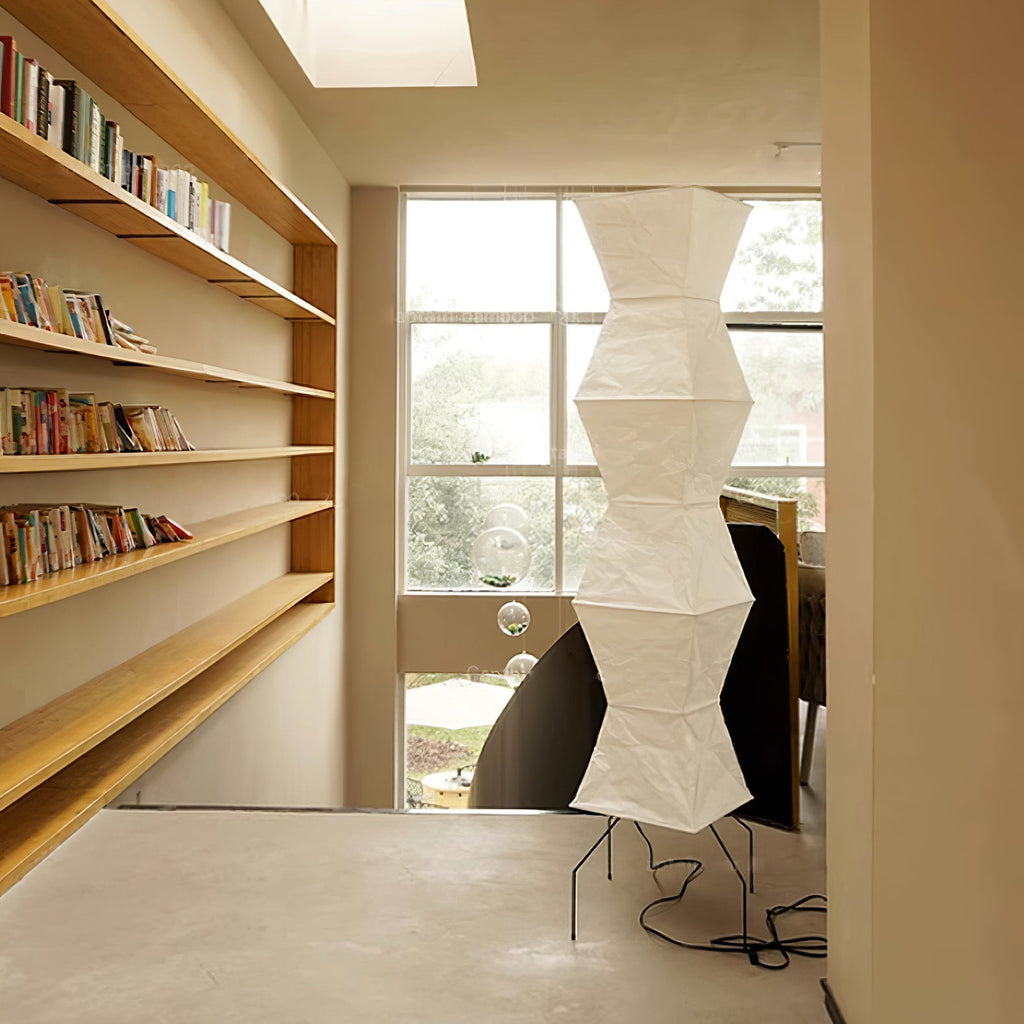 Reispapier Stehlampe