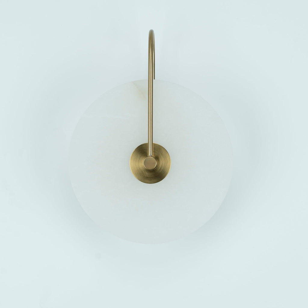 Alabaster LED Wandlampe