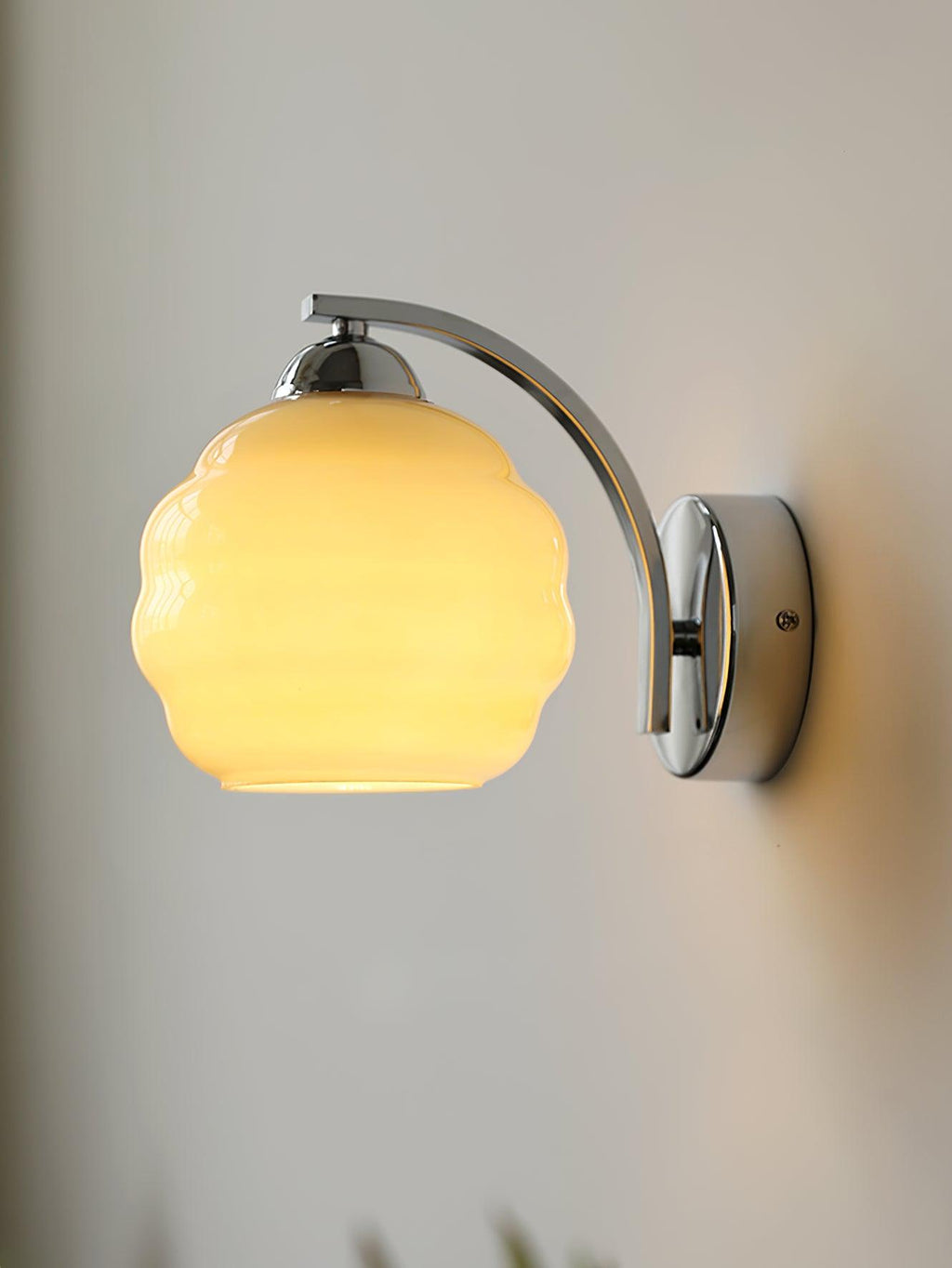 Vintage Art Deco Wandlampe