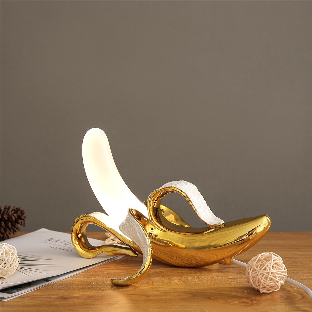 Bananen Tischlampe