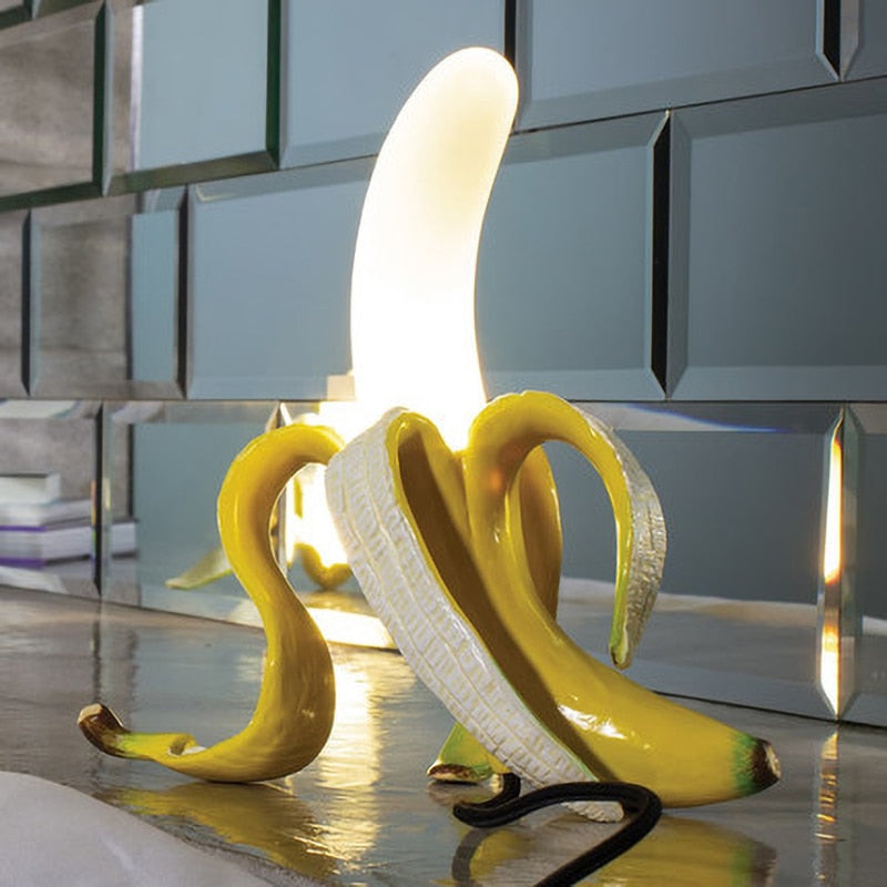 Bananen Tischlampe