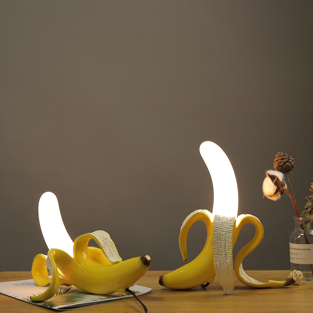 Bananen Tischlampe