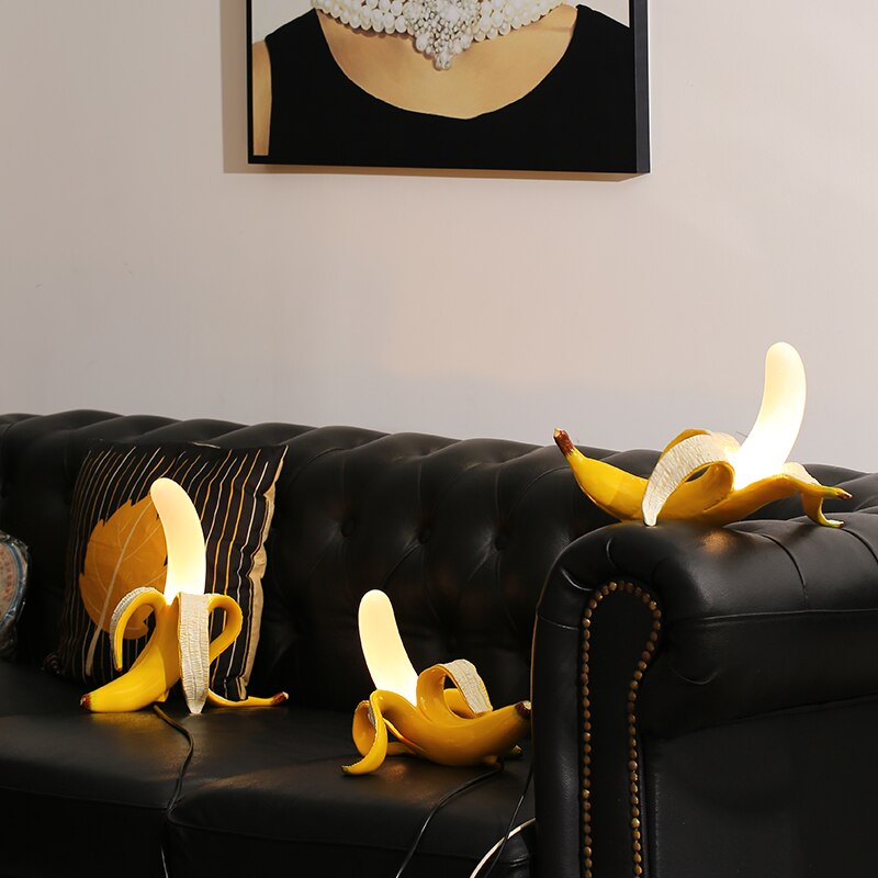 Bananen Tischlampe
