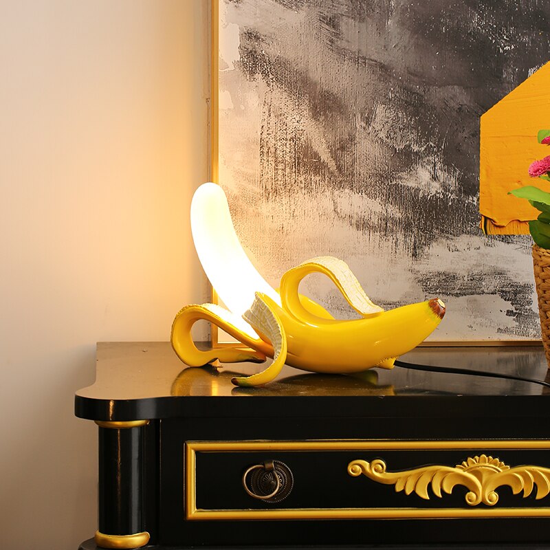 Bananen Tischlampe