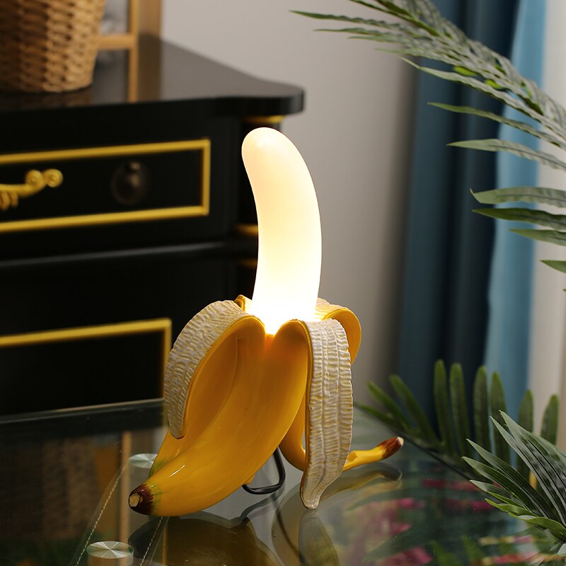 Bananen Tischlampe