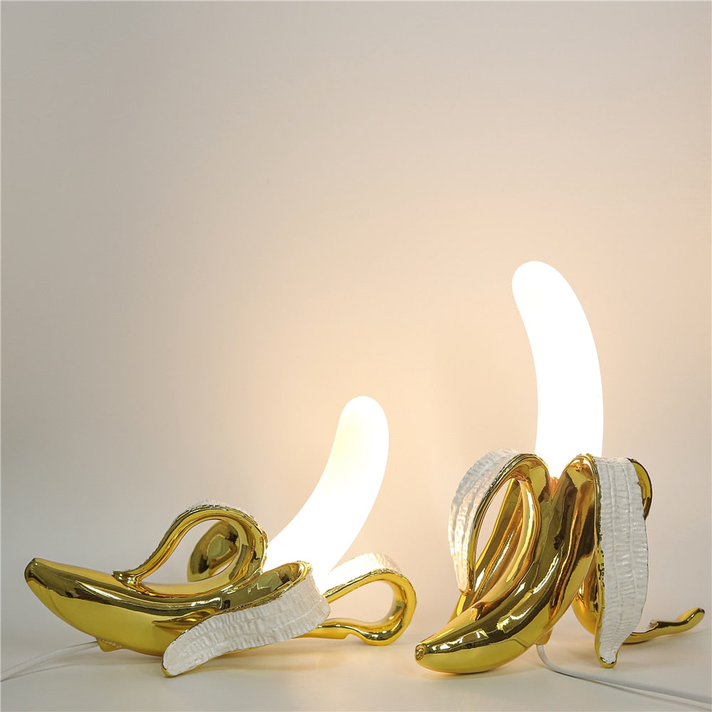 Bananen Tischlampe