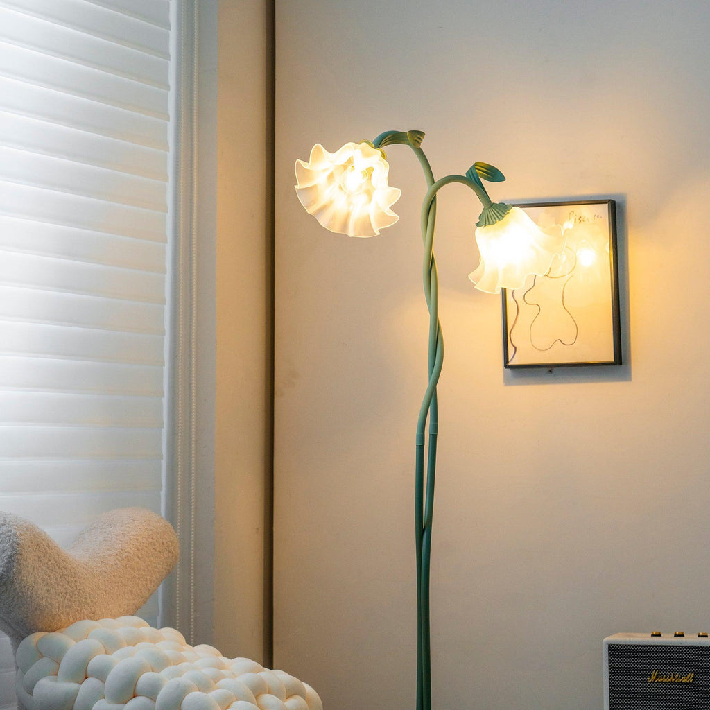 Zeitlose Calla Blumen Wohnzimmerlampe