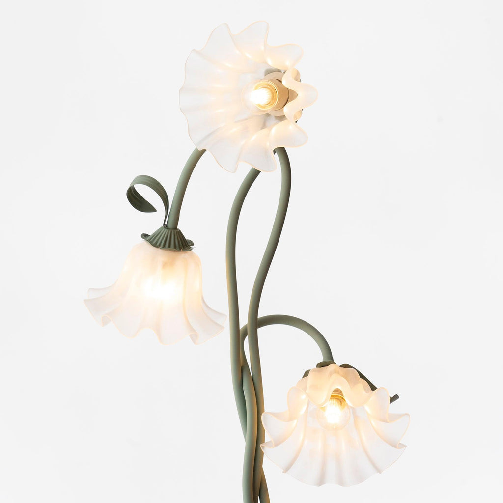 Zeitlose Calla Blumen Wohnzimmerlampe