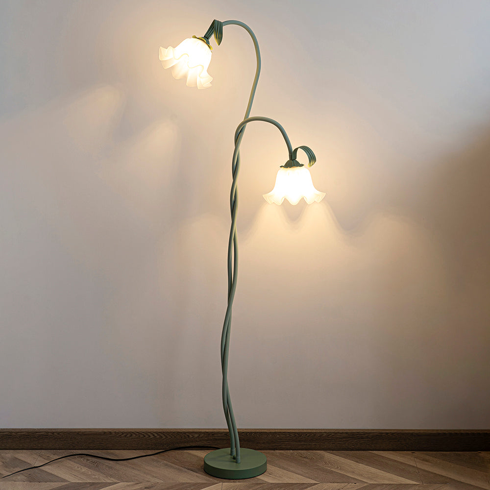 Zeitlose Calla Blumen Wohnzimmerlampe