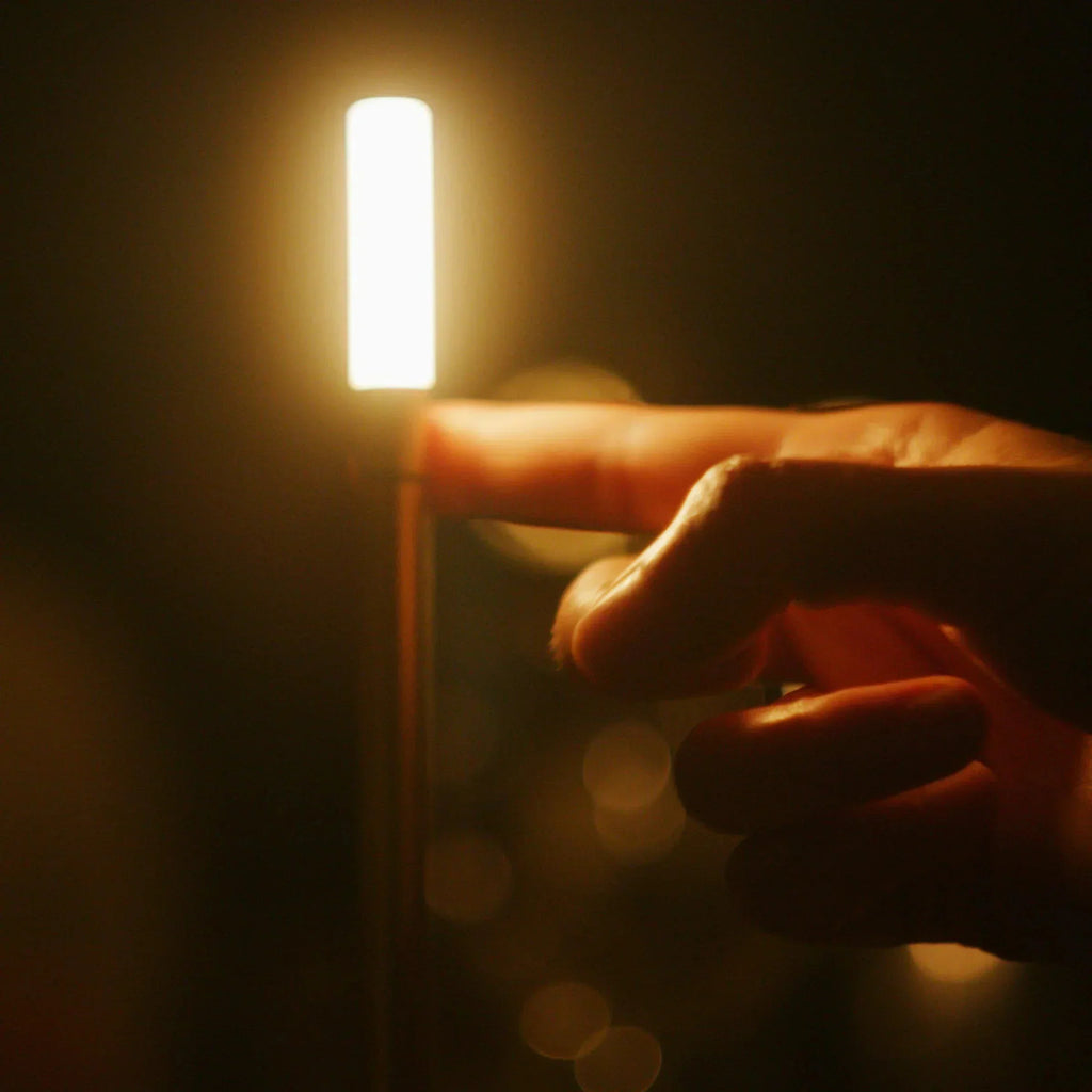 Giavi Kerzen-Tischlampe