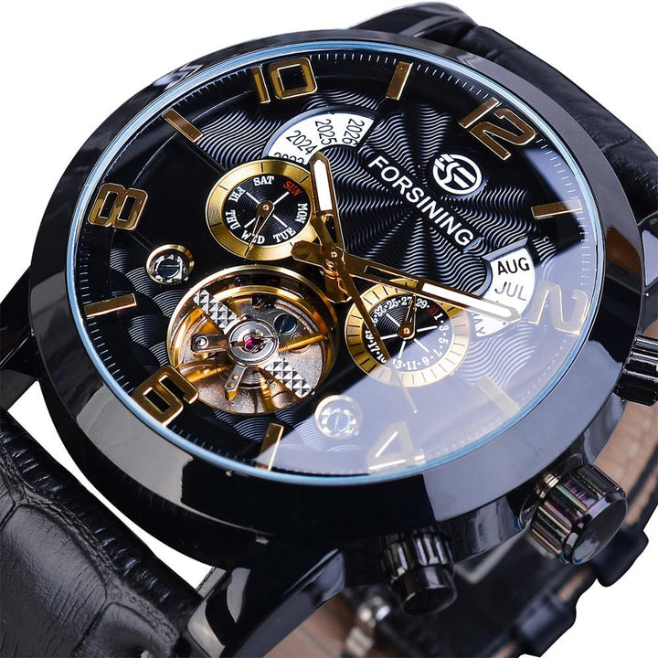 Luxurious Mechanical Tourbillon Automatic Watch