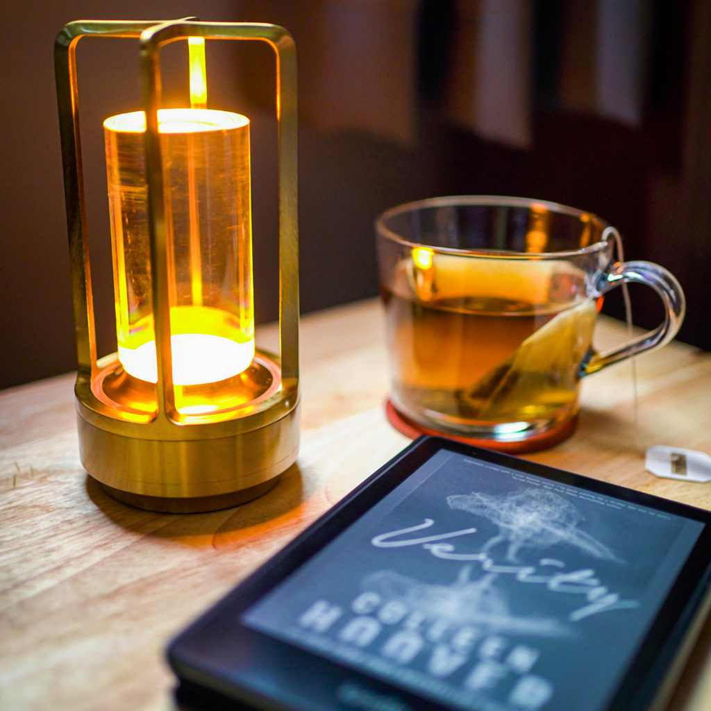 Kabellose Klarako Kristall Tischlampe