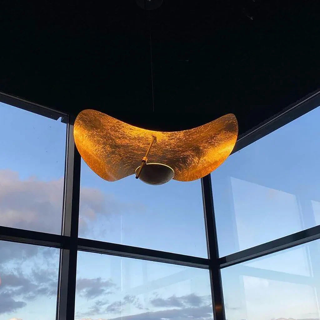 Künstlerische Chazelle Blatt Pendelleuchte