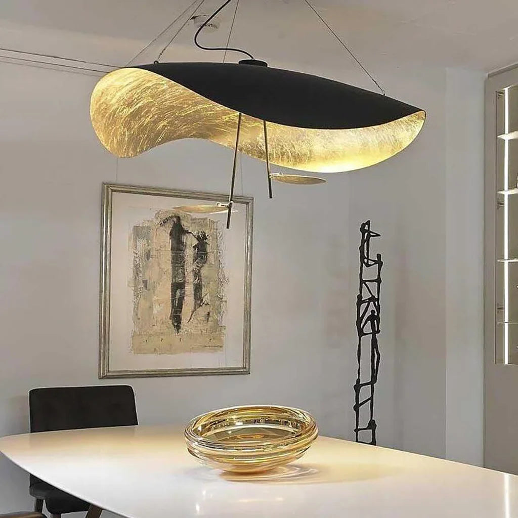 Künstlerische Chazelle Blatt Pendelleuchte