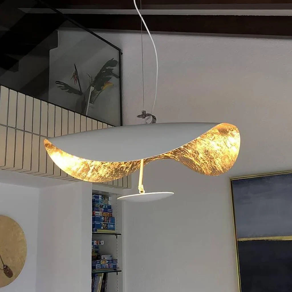 Künstlerische Chazelle Blatt Pendelleuchte