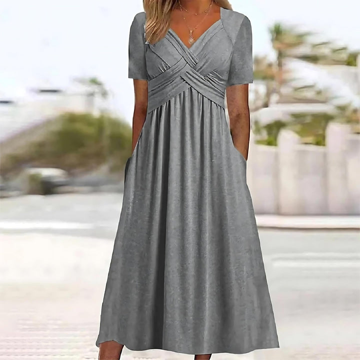 Carmen™ | Midi Dress with Belly Coverage