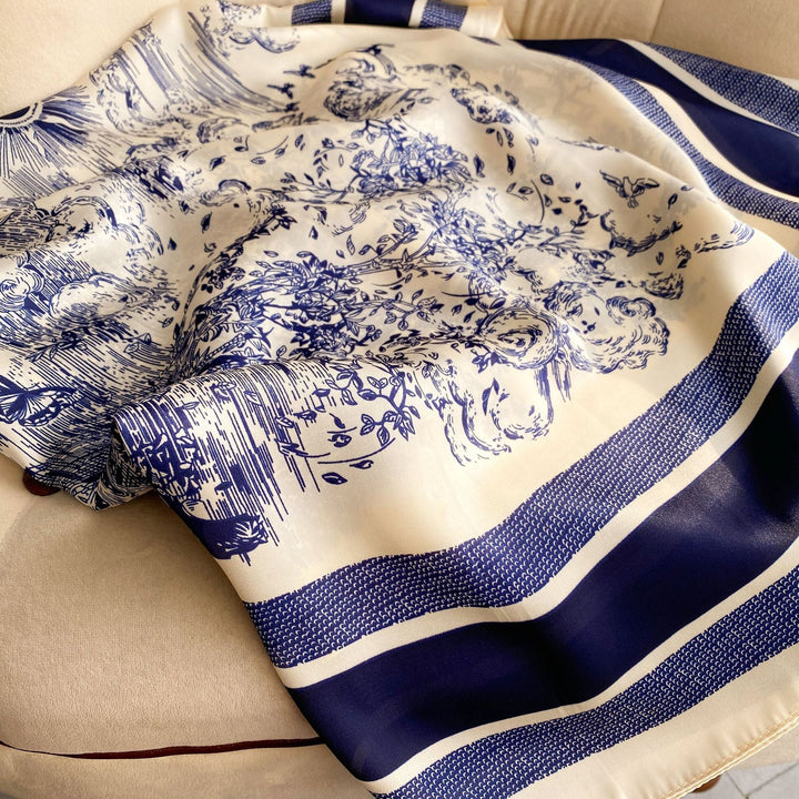 Virna Foulard (110cm - 100% Seta)
