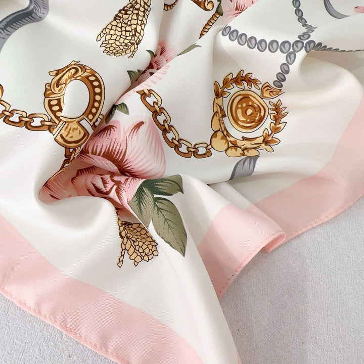 Klaryssa Foulard (88cm - 100% Silk)