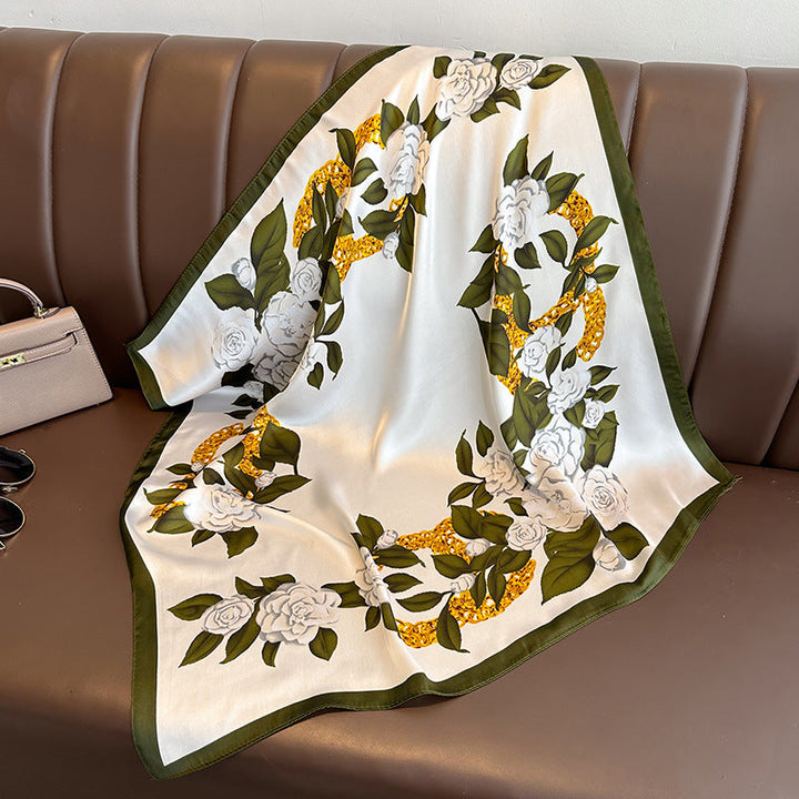 Claudia Foulard (100% Silk - 68cm)