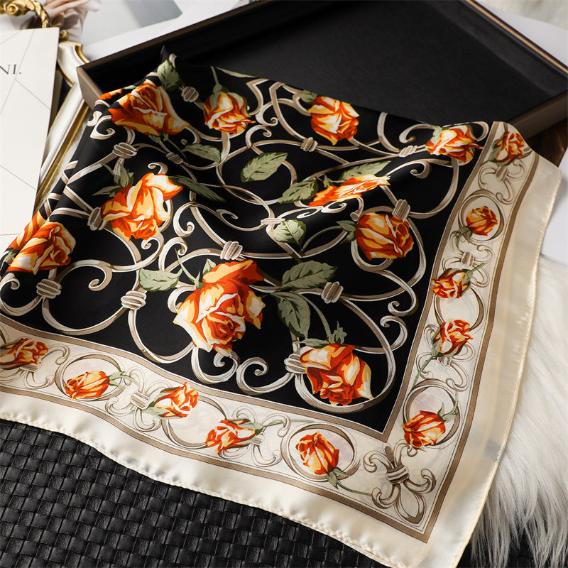 Rosalinda Foulard (100% Silk - 68cm)