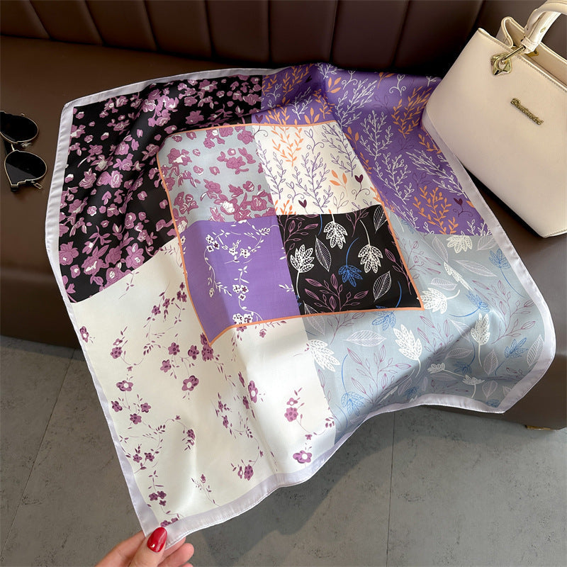 Violetta Foulard (100% Silk - 68cm)