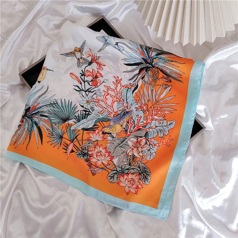 Cecile Foulard (100% Silk - 68cm)