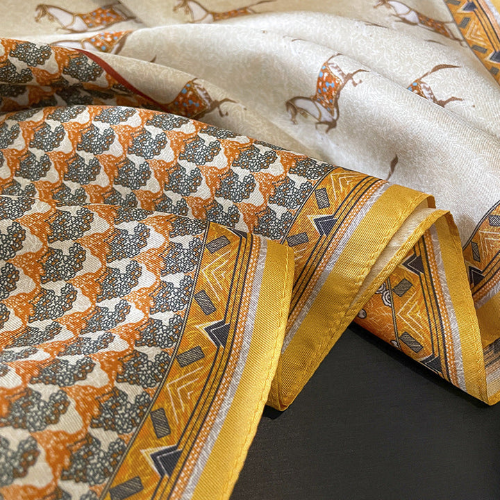 Harmony Foulard (100% Silk - 68cm)