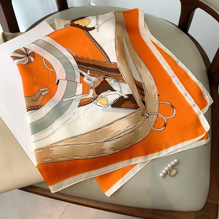 Aurora Foulard (100% Silk - 68cm)