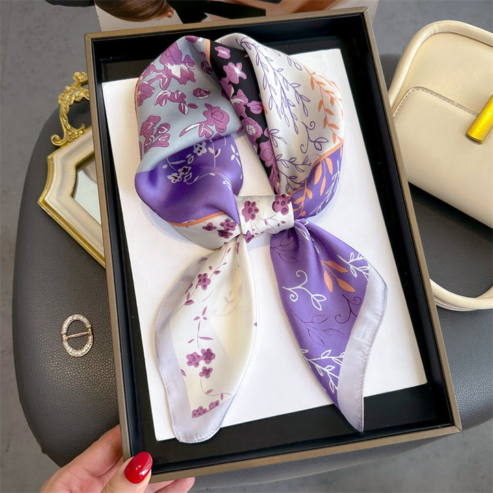 Violetta Foulard (100% Silk - 68cm)