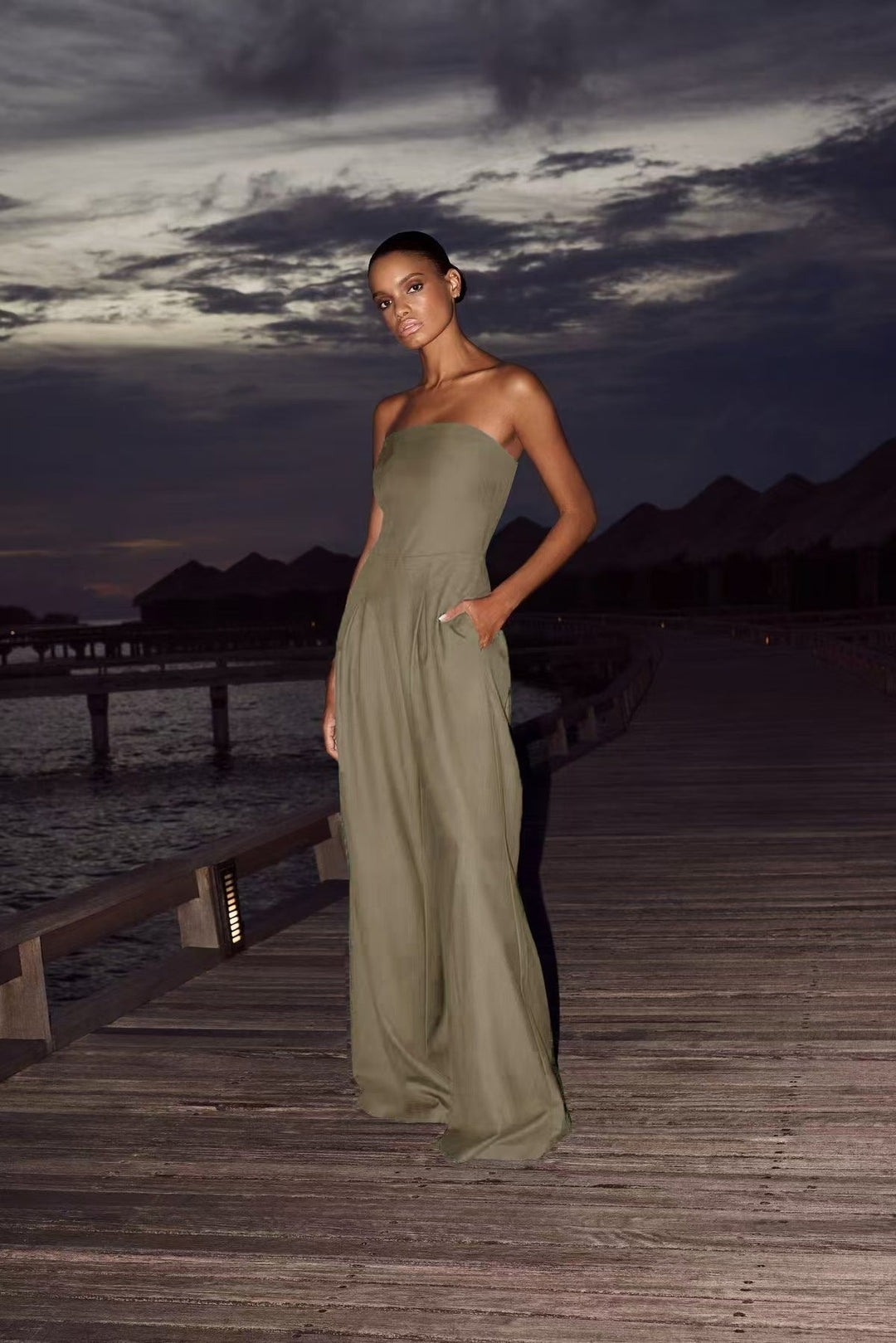 Aleia™ | Elegant Wide-Leg Jumpsuit