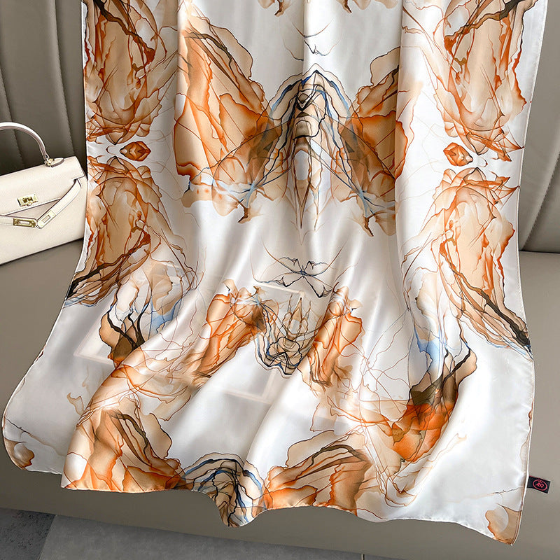 Terra Foulard (110cm - 100% Seta)