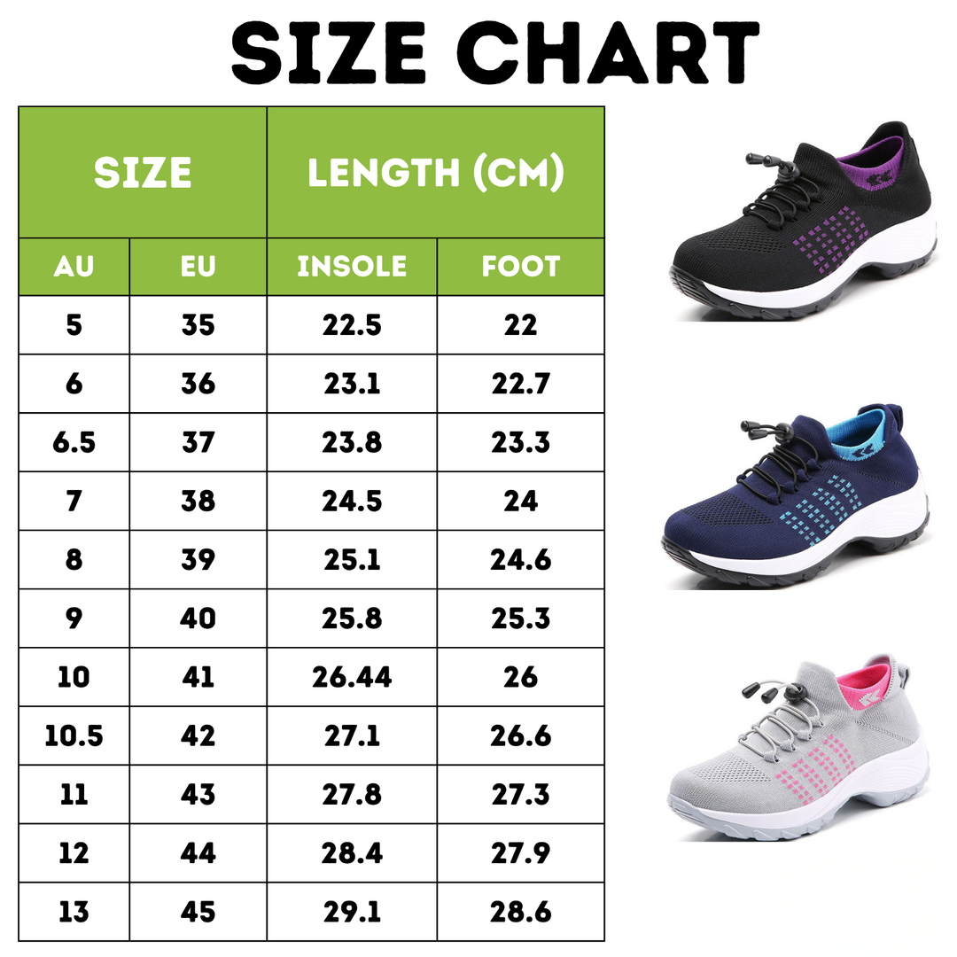 Stretch Comfort Shoes for Women - Comfort & Relief From All Day Walking