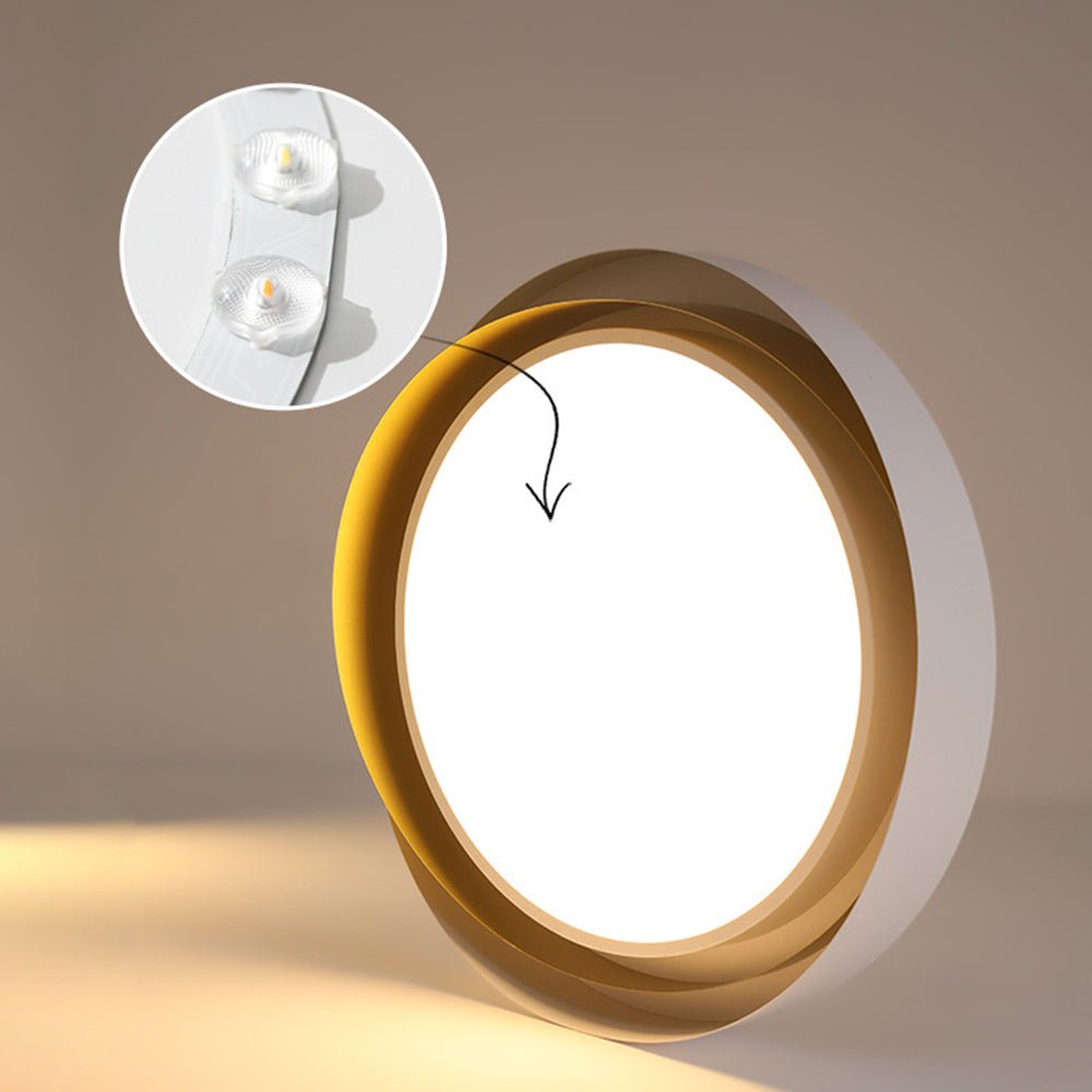 Schlichte Quinn LED Deckenleuchte