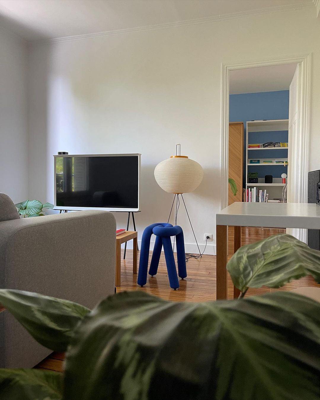 Reispapier Stehlampe