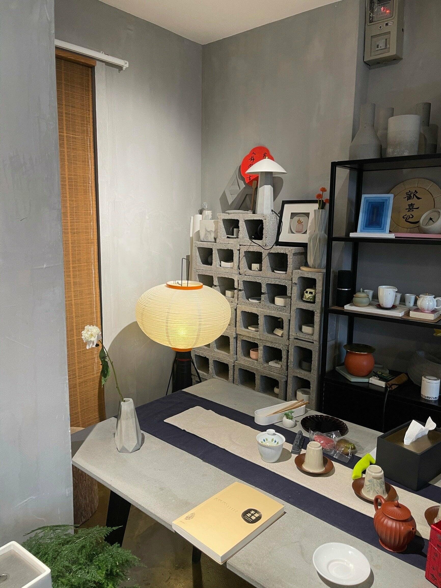 Reispapier Stehlampe