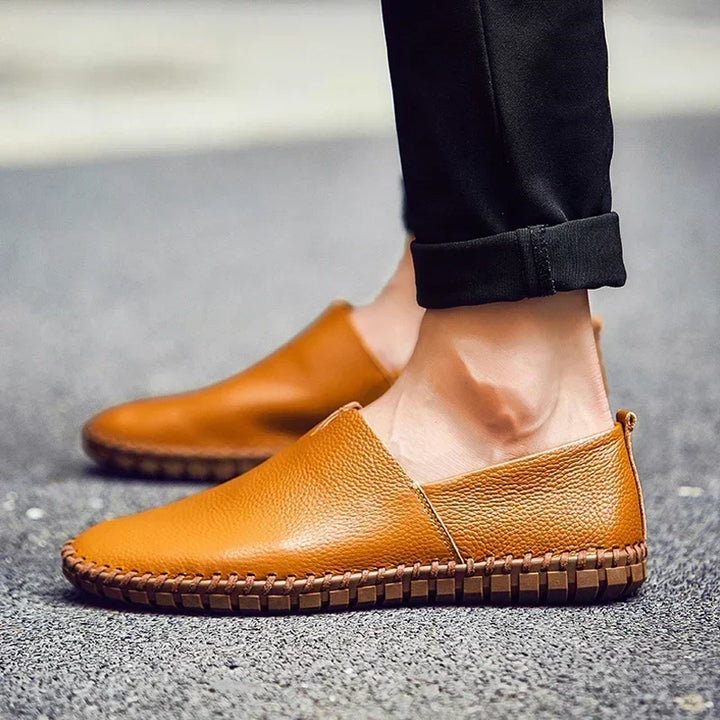 Men's Leather Casual loafers Shoe wedding Dress Shoes New Big Size Moccasins Shoes Suede shoes High Quality zapatos