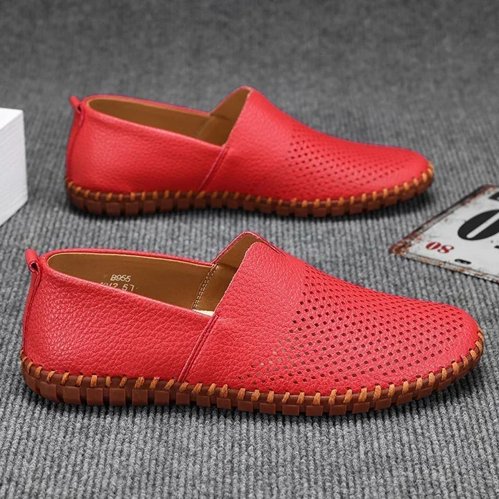 Men's Leather Casual loafers Shoe wedding Dress Shoes New Big Size Moccasins Shoes Suede shoes High Quality zapatos
