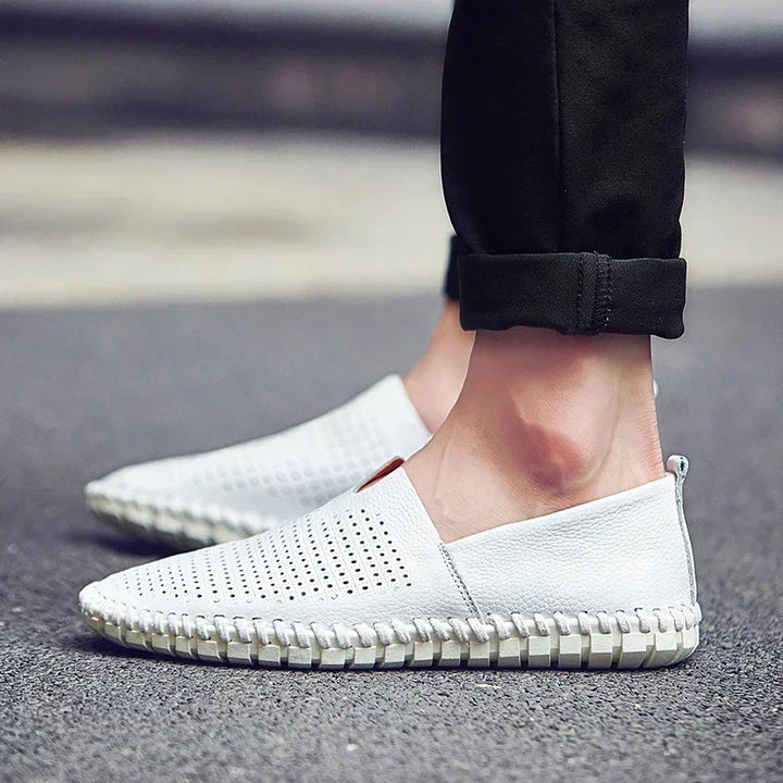 Men's Leather Casual loafers Shoe wedding Dress Shoes New Big Size Moccasins Shoes Suede shoes High Quality zapatos