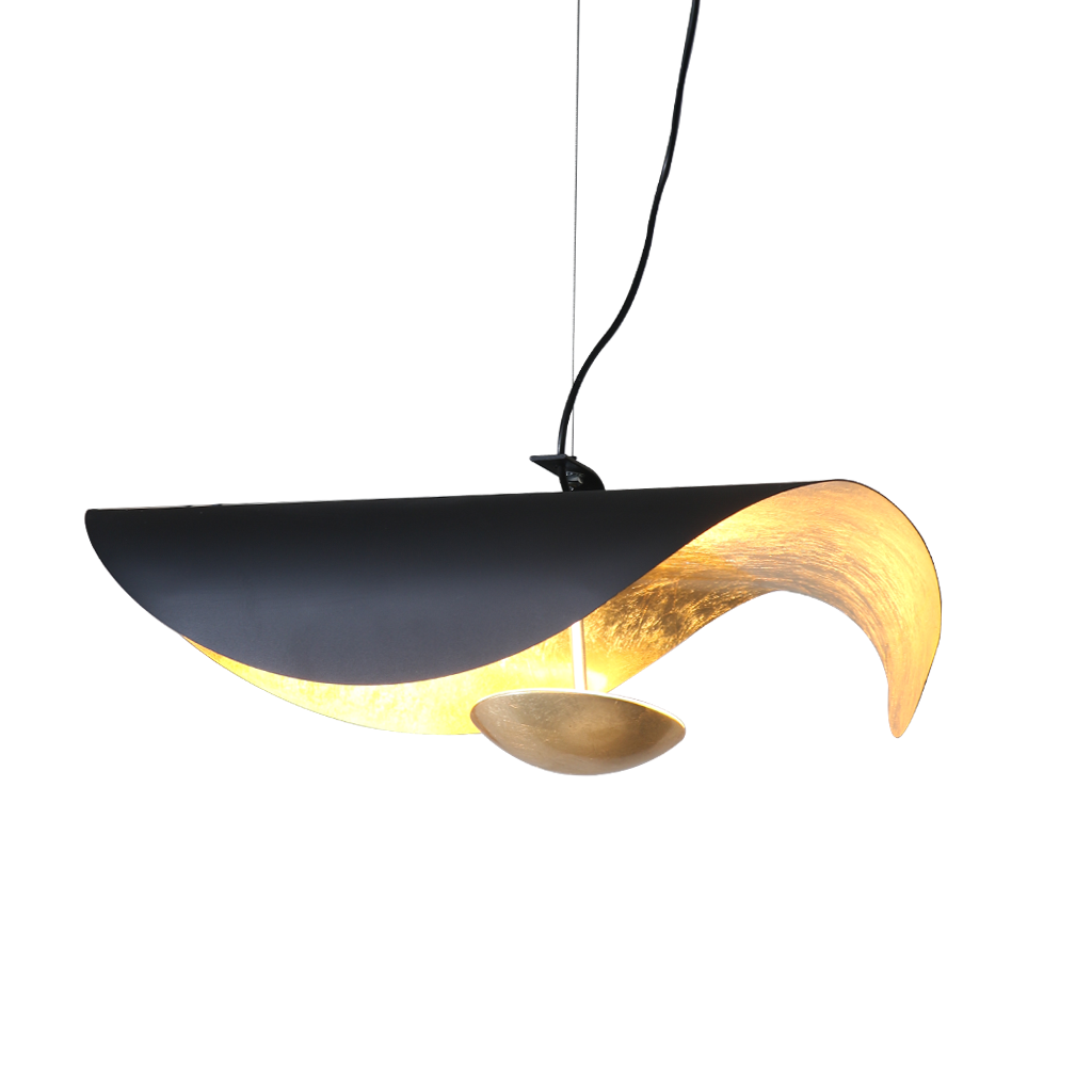 Künstlerische Chazelle Blatt Pendelleuchte