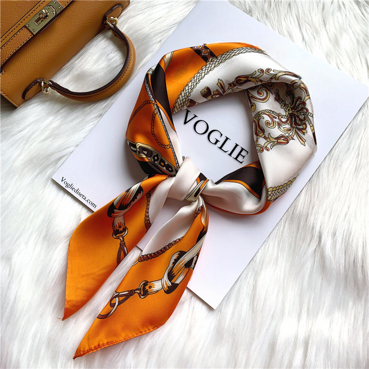 Clotilde Foulard (100% Silk- 68cm)
