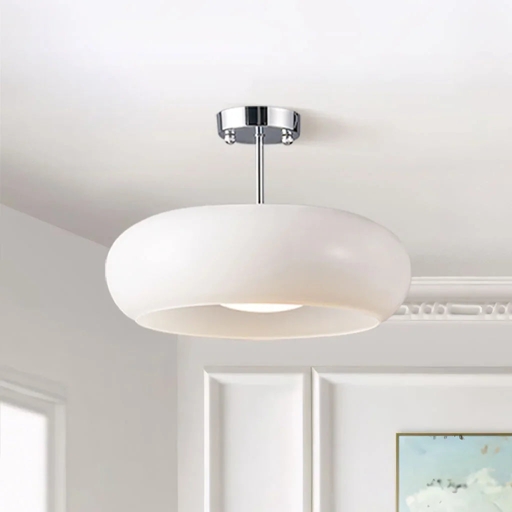 Bauhaus Glas Deckenleuchte