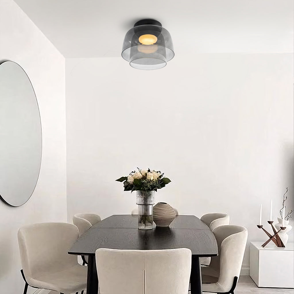 Fuchs Bunte Mehrschichtige Schalen Deckenleuchte