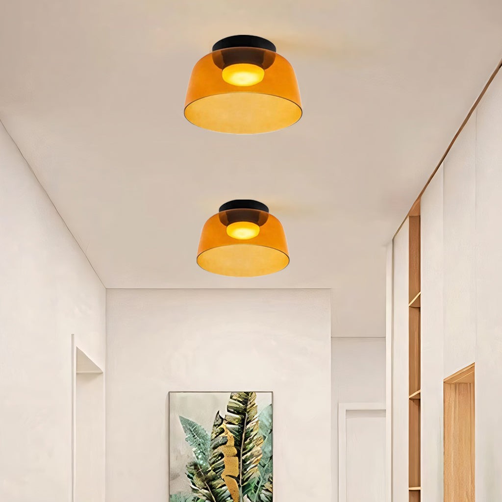 Fuchs Bunte Mehrschichtige Schalen Deckenleuchte