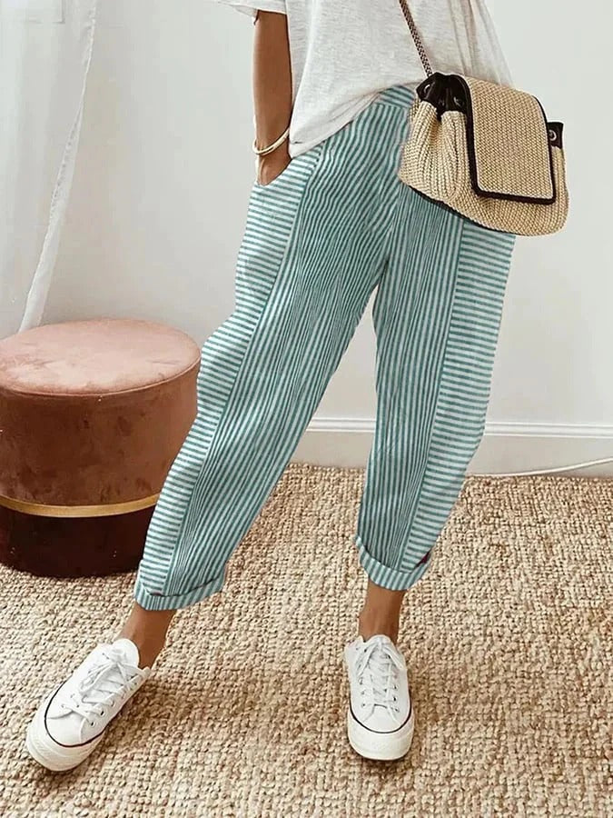 Manon™ | STRIPED PANTS