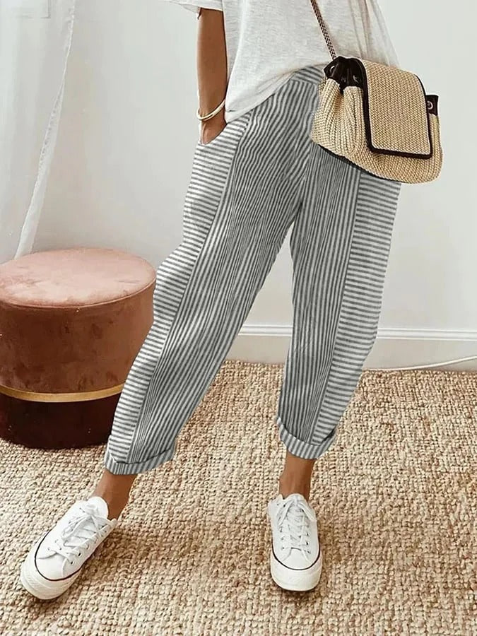 Manon™ | STRIPED PANTS
