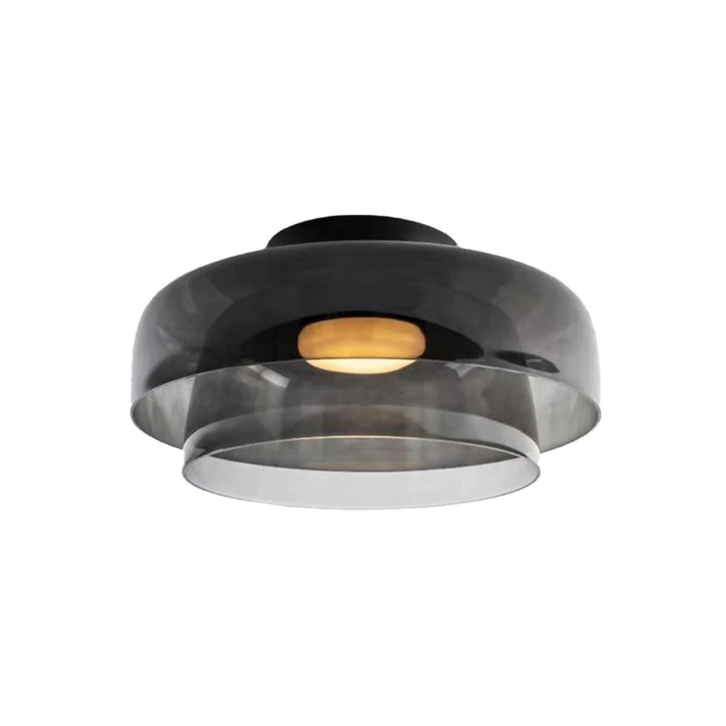 Asbille Mehrschichtige Disc Glas Deckenleuchte