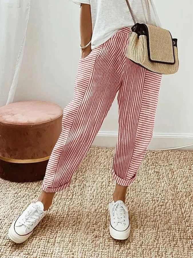 Manon™ | STRIPED PANTS
