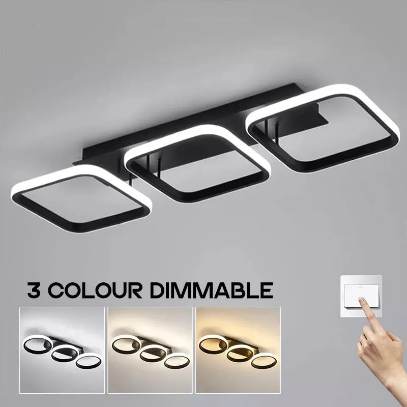 Formschöne Moderne LED Deckenleuchte