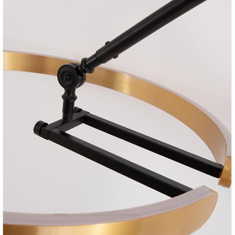 Skandinavische LED Stehlampe im modernen Design